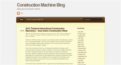 Desktop Screenshot of construction-machine.org