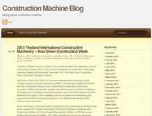 Tablet Screenshot of construction-machine.org